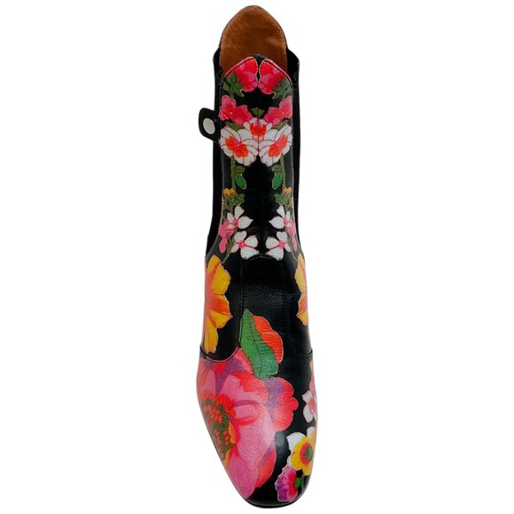 Laurence Dacade Black / Multi Floral Angie Boots - Picture 4 of 7